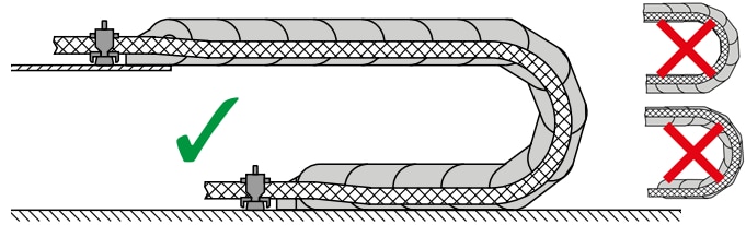 Bracket and chainfix clamps